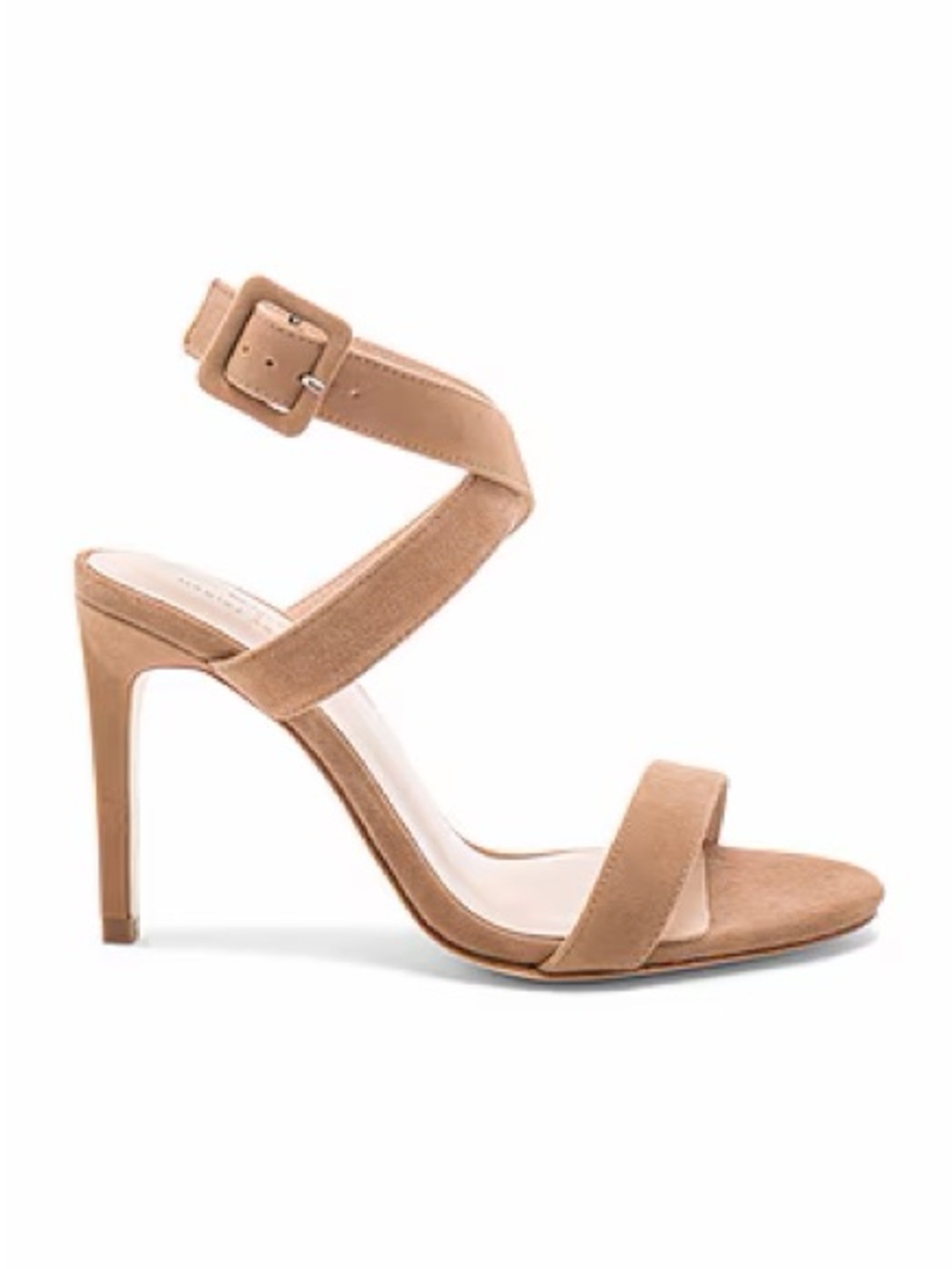 x REVOLVE Suede Murry Heel in Tan CHRISSY TEIGEN